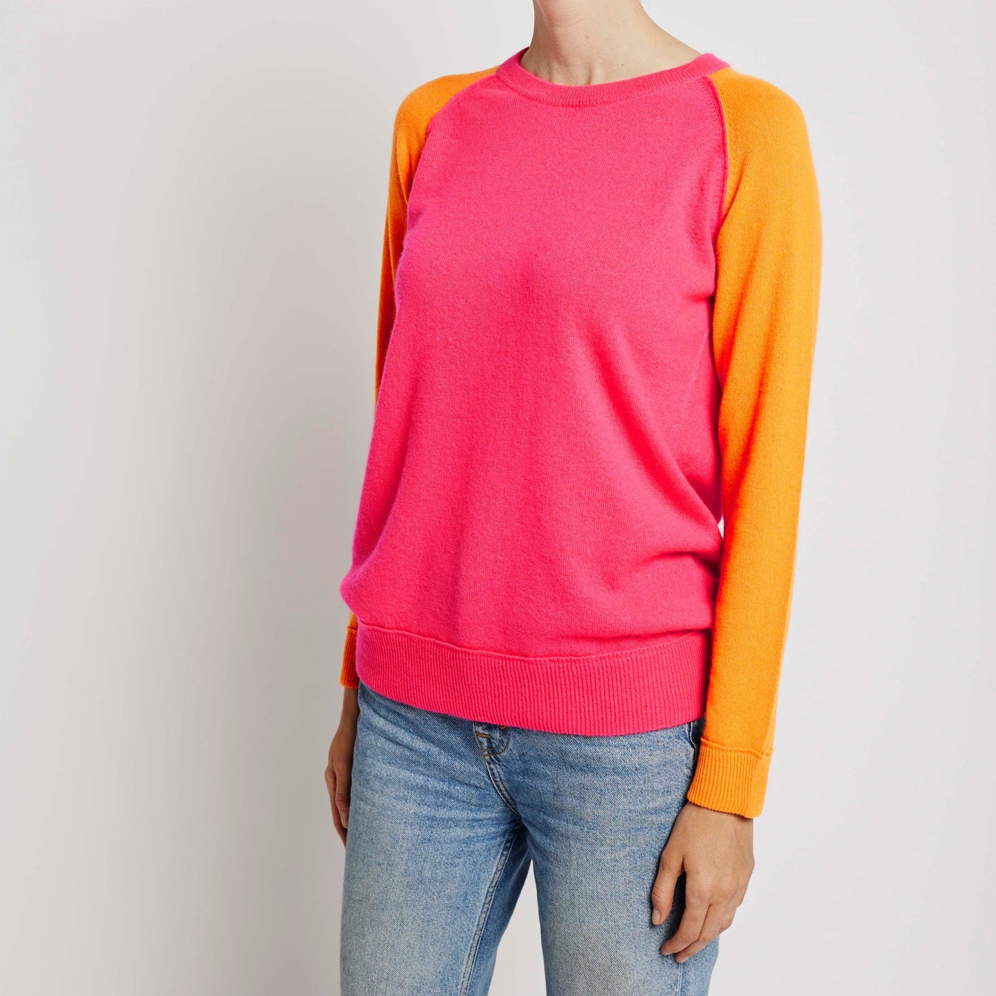 Le Sweatshirt Neon Pink & Orange