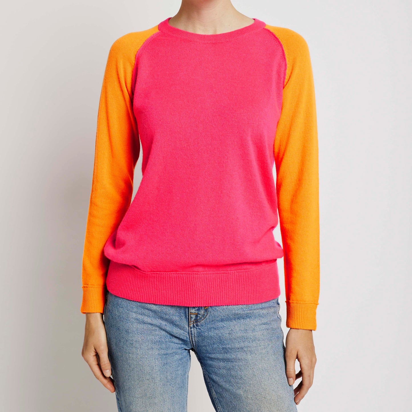 Le Sweatshirt Neon Pink & Orange