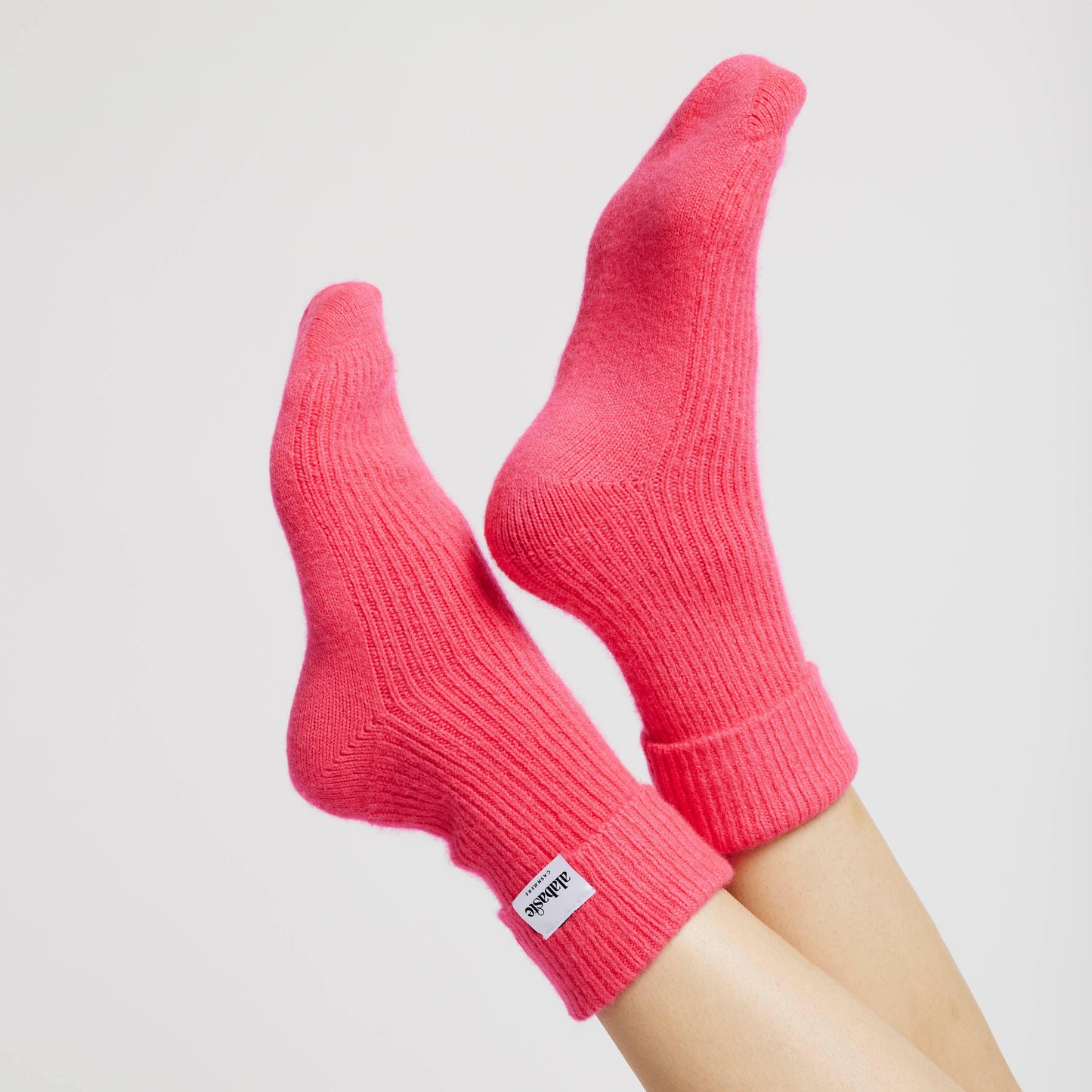 Alabaste-UK Neon Pink Socks