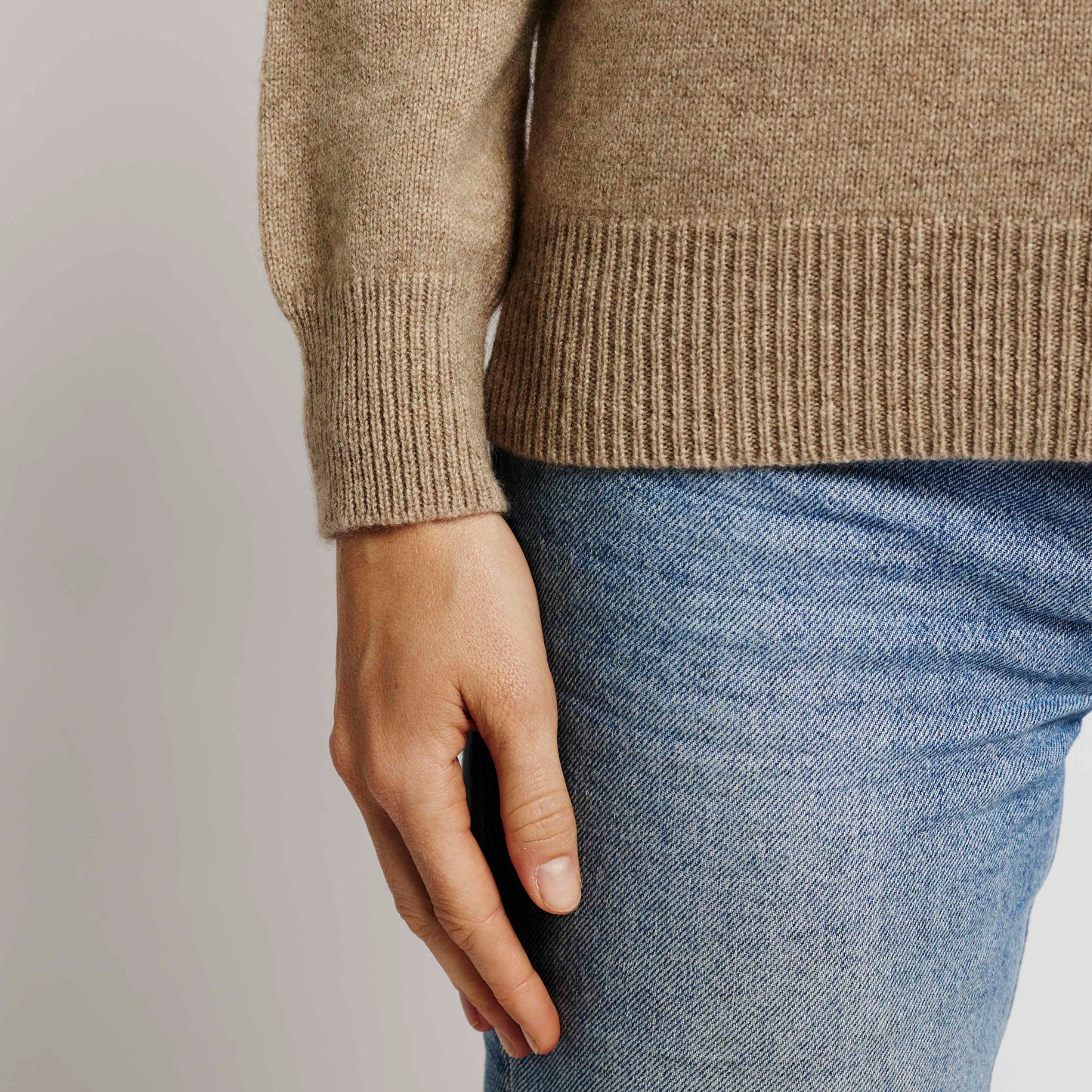 Alabaste-UK Sweater Boyfriend V-Neck