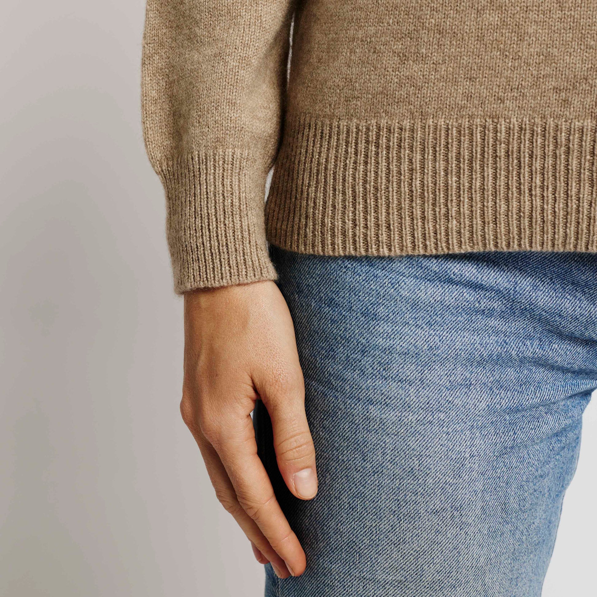 Alabaste-UK Sweater Boyfriend V-Neck