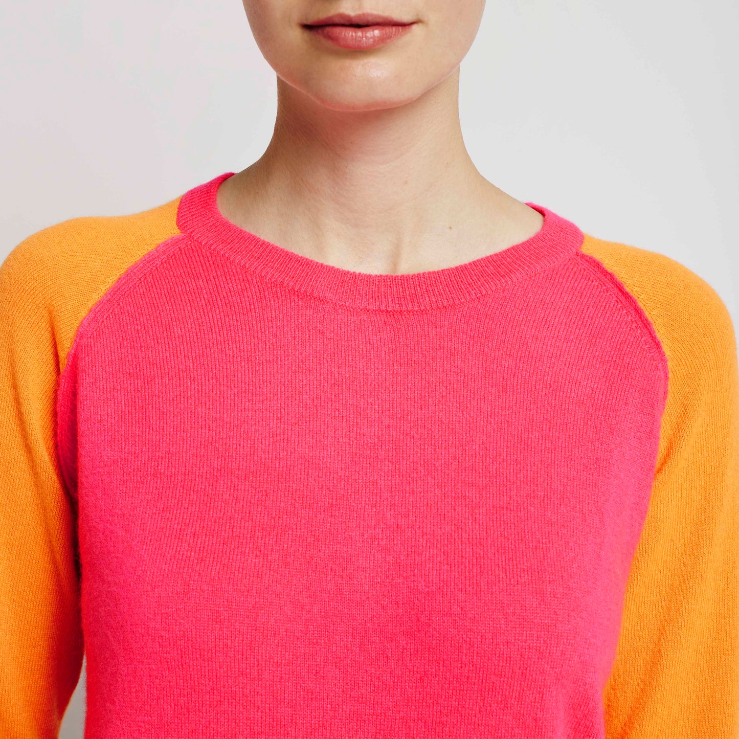 Le Sweatshirt Neon Pink & Orange