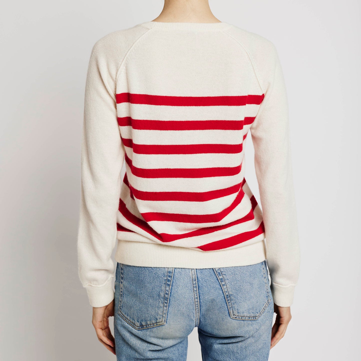 Le Breton Striped Cashmere Sweatshirt