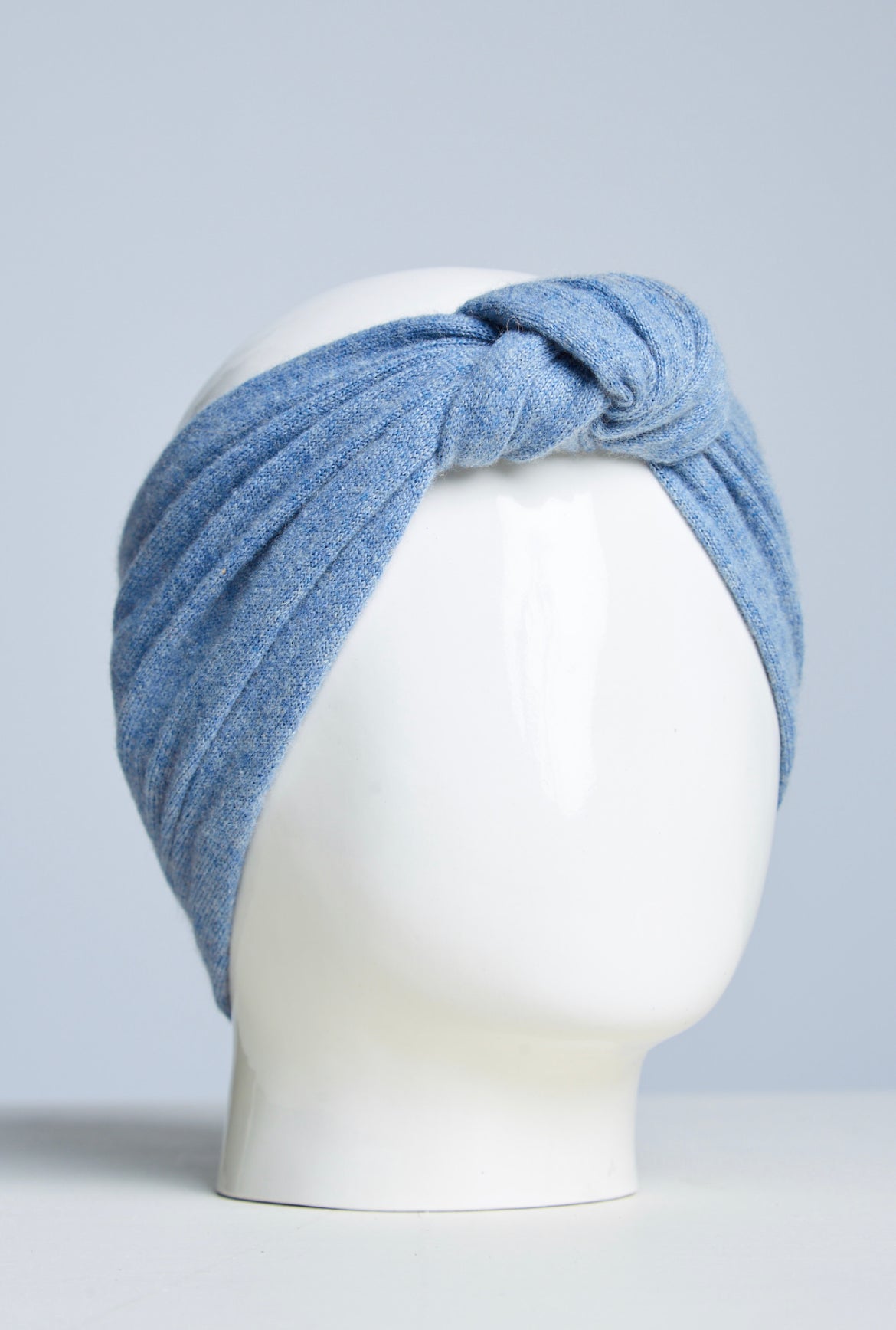 blue Mongolian Cashmere Headband – Le Bandeau,