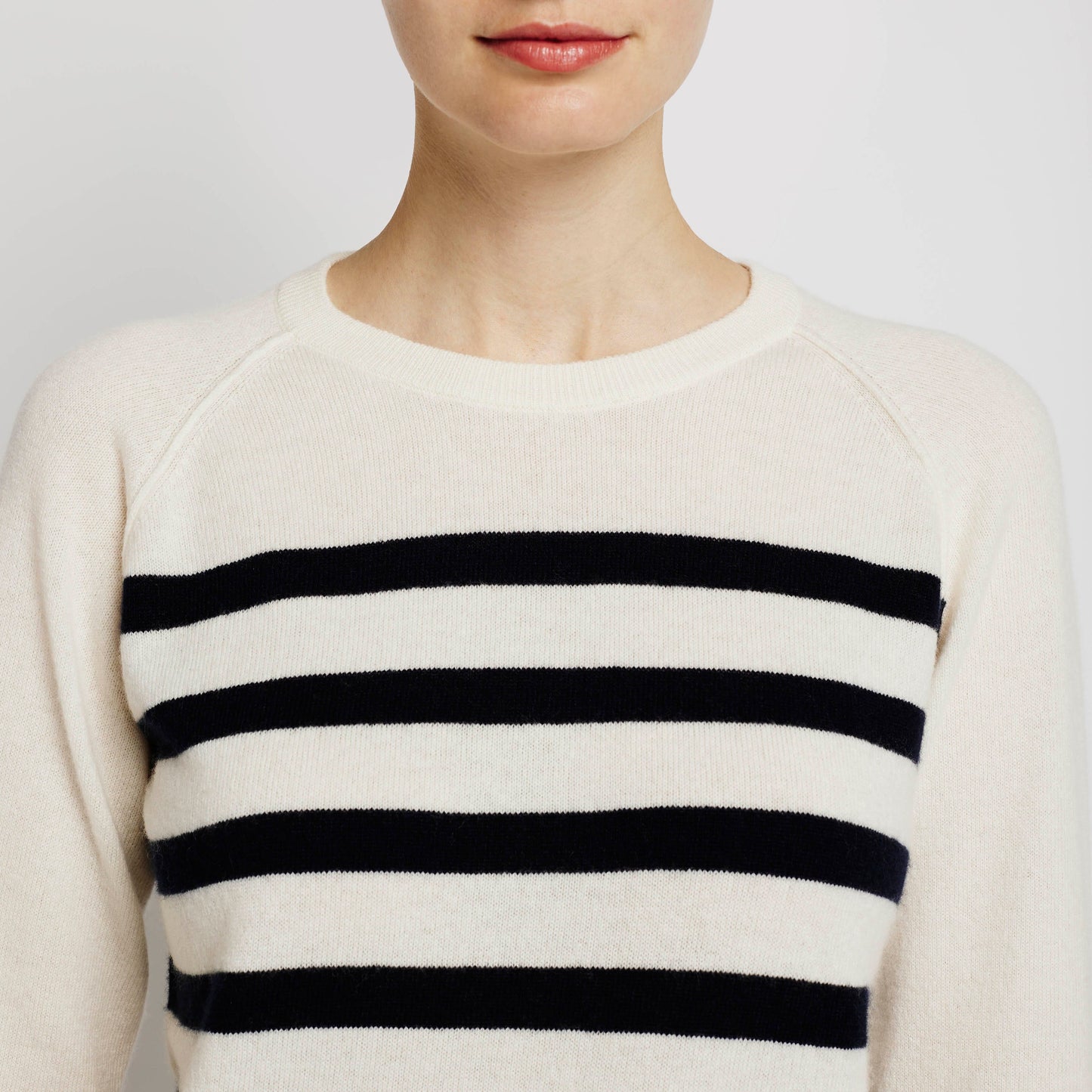 Le Breton Striped Cashmere Sweatshirt